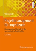 Cover: Projektmanagement f&uuml;r Ingenieure - Springer Vieweg