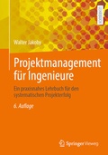 Cover: Projektmanagement f&uuml;r Ingenieure - Springer Vieweg