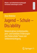 Cover: Jugend - Schule - Dis/ability - Springer VS