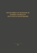 Cover: Festschrift in Honour of Damien Sagrillo's Sixty-Fifth Anniversary - Lit Verlag