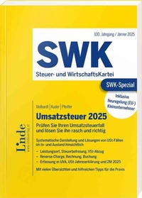 Abbildung von: SWK-Spezial Umsatzsteuer 2025 - Linde Verlag Ges.m.b.H.