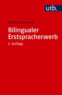 Abbildung von: Bilingualer Erstspracherwerb - UTB