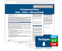 Abbildung von: Vorlagensammlung Kälte-, Klima-, Wärmetechnik - Forum Verlag Herkert