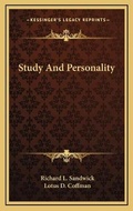 Cover: Study And Personality - Kessinger Publishing