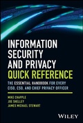 Cover: Information Security and Privacy Quick Reference - Wiley-Scrivener