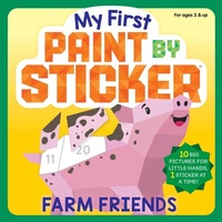 Enlarge image Cover: My First Paint by Sticker: Farm Friends - Workman Children's