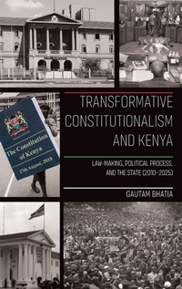 Enlarge image Cover: Transformative Constitutionalism and Kenya - James Currey
