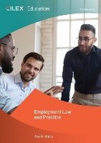 Abbildung von: Employment Law and Practice - CILEX Education