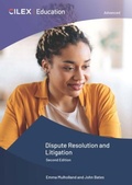 Abbildung von: Dispute Resolution and Litigation - CILEX Education