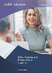 Abbildung von: Wills, Probate and Private Client - CILEX Education
