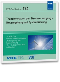 Abbildung von: ETG-Fb. 174: Transformation der Stromversorgung - Netzregelung und Systemführung - VDE Verlag