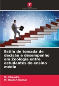 Cover: Estilo de tomada de decisao e desempenho em Zoologia entre estudantes do ensino medio - Edicoes Nosso Conhecimento