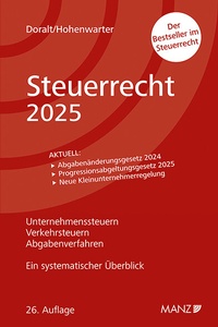 Abbildung von: Steuerrecht 2025 - Manz