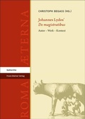 Cover: Johannes Lydos' "De magistratibus" - Franz Steiner Verlag