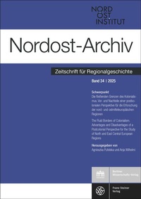 Bild: Nordost-Archiv 34 (2025) - Franz Steiner Verlag