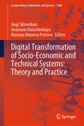 Cover: Digital Transformation of Socio-Economic and Technical Systems: Theory and Practice - Springer