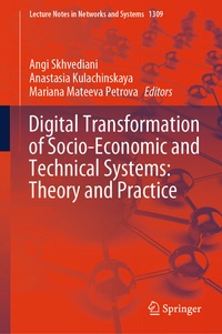 Enlarge image Cover: Digital Transformation of Socio-Economic and Technical Systems: Theory and Practice - Springer