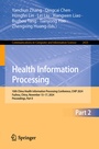 Cover: Health Information Processing - Springer