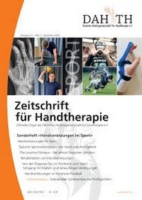 Abbildung von: Zeitschrift für Handtherapie - DAHTH