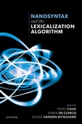 Cover: Nanosyntax and the Lexicalization Algorithm - Oxford University Press