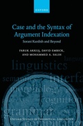 Cover: Case and the Syntax of Argument Indexation - Oxford University Press