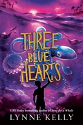 Cover: Three Blue Hearts - Delacorte Press
