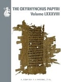 Cover: The Oxyrhynchus Papyri Volume LXXXVIII - Egypt Exploration Society