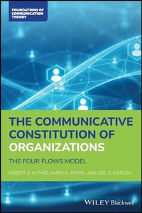 Abbildung von: The Communicative Constitution of Organizations - Wiley