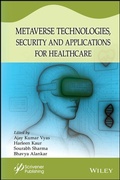 Cover: Metaverse Technologies, Security, and Applications for Healthcare - Wiley