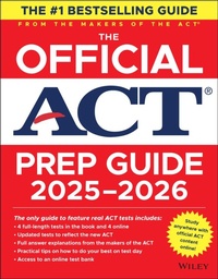 Enlarge image Cover: The Official ACT Prep Guide 2025 - 2026 - Wiley