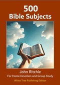 Cover: 500 Bible Subjects - Chriswrig