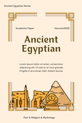 Cover: Ancient Egyptian: C. Religion & Mythology (Ancient Egyptian History, #3) - Houcem2028