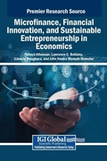Cover: Microfinance, Financial Innovation, and Sustainable Entrepreneurship in Economics - IGI Global