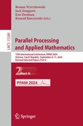 Cover: Parallel Processing and Applied Mathematics - Springer