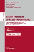 Cover: Parallel Processing and Applied Mathematics - Springer