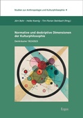 Cover: Normative und deskriptive Dimensionen der Kulturphilosophie - Ergon