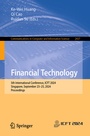 Cover: Financial Technology - Springer Nature Switzerland AG