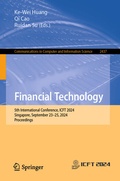Cover: Financial Technology - Springer Nature Switzerland AG