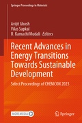 Cover: Recent Advances in Energy Transitions Towards Sustainable Development - Springer