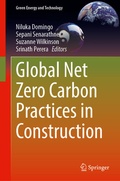 Cover: Global Net Zero Carbon Practices in Construction - Springer Nature Switzerland AG
