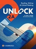 Cover: Unlock Level 2A Reading, Writing and Critical Thinking Student's Book with Digital Pack - Cambridge University Press