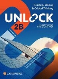 Enlarge image Cover: Unlock Level 2B Reading, Writing and Critical Thinking Student's Book with Digital Pack - Cambridge University Press