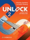 Cover: Unlock Level 2 Listening, Speaking and Critical Thinking Student's Book with Digital Pack - Cambridge University Press