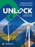 Cover: Unlock Level 4 Reading, Writing and Critical Thinking Student's Book with Digital Pack - Cambridge University Press
