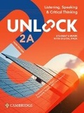 Cover: Unlock Level 2A Listening, Speaking and Critical Thinking Student's Book with Digital Pack - Cambridge University Press