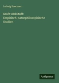 Cover: Kraft und Stoff - Antigonos Verlag