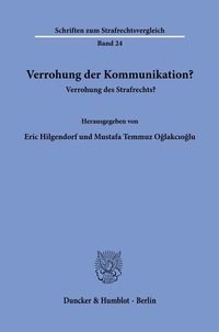 Abbildung von: Verrohung der Kommunikation? - Duncker & Humblot