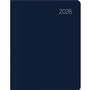 Bild: Zettler Taschenkalender blau 1W/2S 2026 - Timer 8 × 11 cm, 1 Woche auf 2 Seiten, Kunststoffeinband, FSC-zertifiziert - ZETTLER Kalender