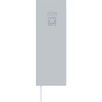Abbildung von: Tagevormerkbuch Recycling 2026 - Bürokalender 10,4x29,6 cm - 2 Tage auf 1 Seite - Recyclingpapier - mit Eckperforation und Leseband - 801-0703 - ZETTLER Kalender