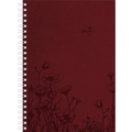 Cover: Alpha Edition - Wochenplaner Nature Line Flower Ringbuch 2026 - Taschenkalender 15&times;21 cm mit 128 Seiten & umweltfreundlichem Strukturpapier, Weekly-Planer mit Monats&uuml;bersichten & Notizbereichen - ALPHA EDITION